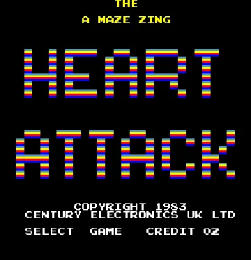 Heart Attack screen shot title